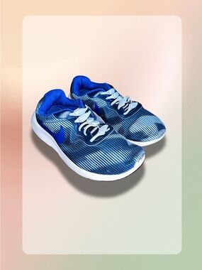 Nike Tanjun Print GS “Obsidian” Youth Shoes Size 1.5Y